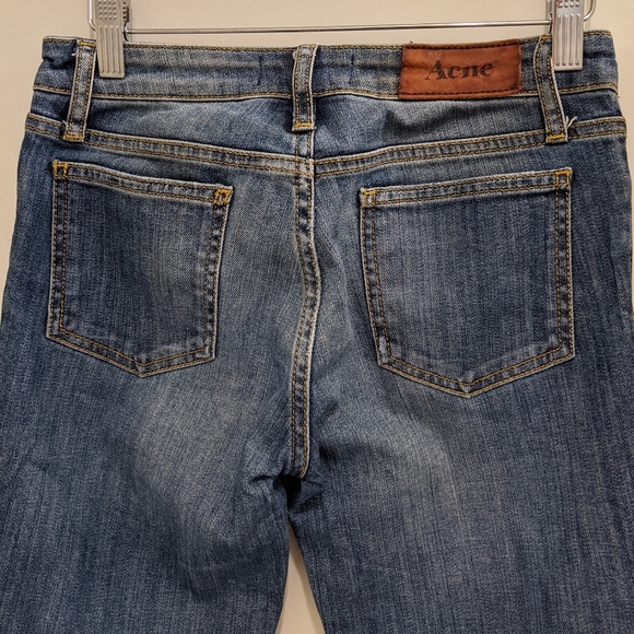 ACNE Kex/Le Blue Straight Leg Jeans - Picture 6 of 9